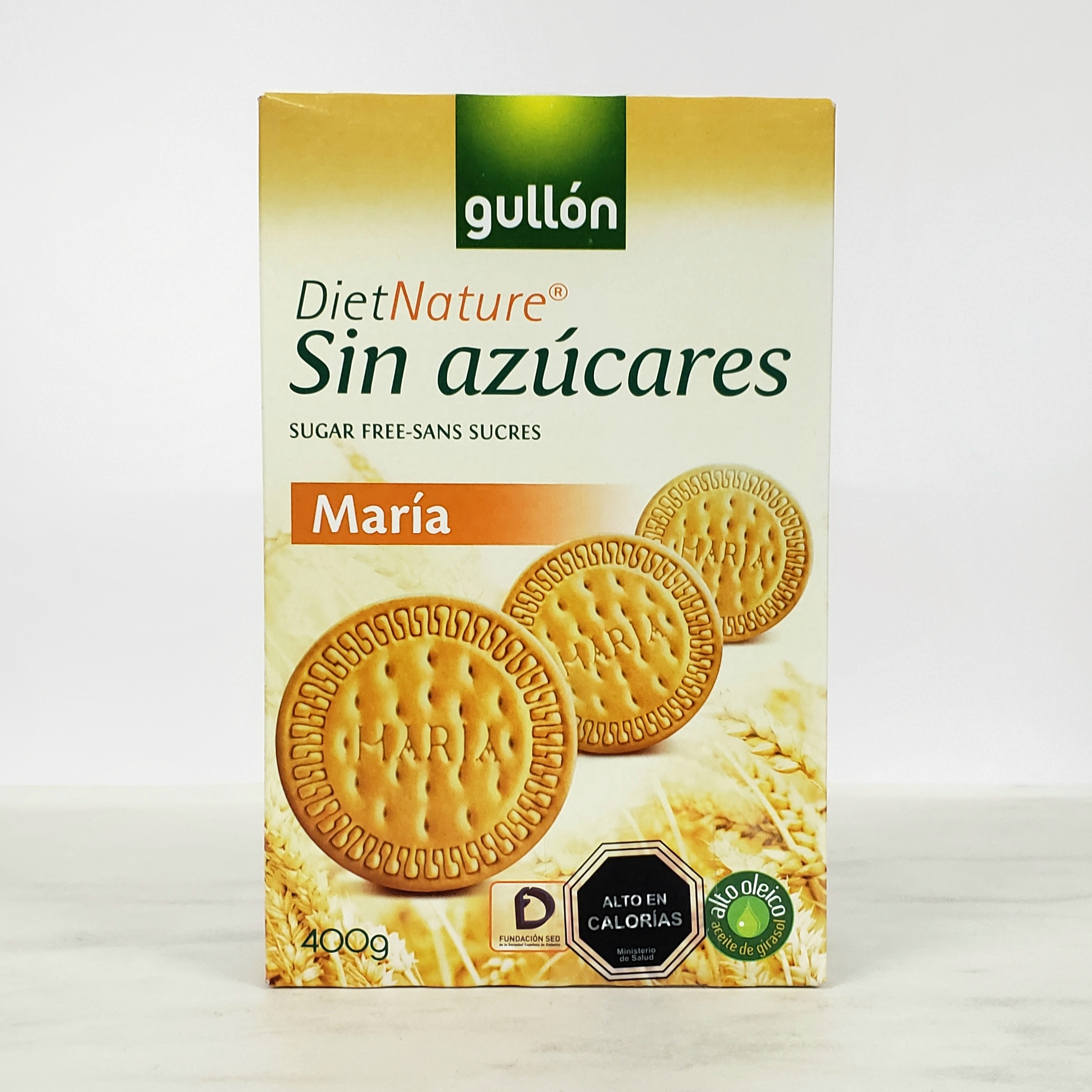 Galletas María Sin Azúcar 400 gr - Gullón